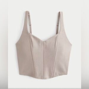 Hollister Gilly Hicks Fleece Corset